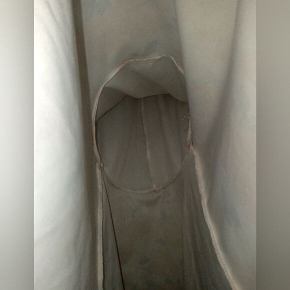 CBR Mermaid Style Fitted Floral Dress With Neck Bow And Peek A Boo - Picture 12 of 14